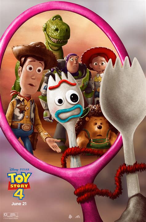 This is a movie that doesn't initially appear to have any compelling reason to exist — the forced but satisfying third installment of pixar's signature franchise seemed to wrap things up when it came out almost a full decade ago — and yet forky alone is. Toy Story 4 - Forky Mirror Poster by dlee1293847 on DeviantArt