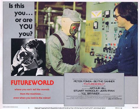 Futureworld Original Lobby Card 5 Peter Fonda Blythe Danner Moviemem