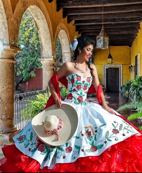 Charra Mexicana Inspired Quinceañera Mexican Quinceañera In 2019 Mexican Quinceanera