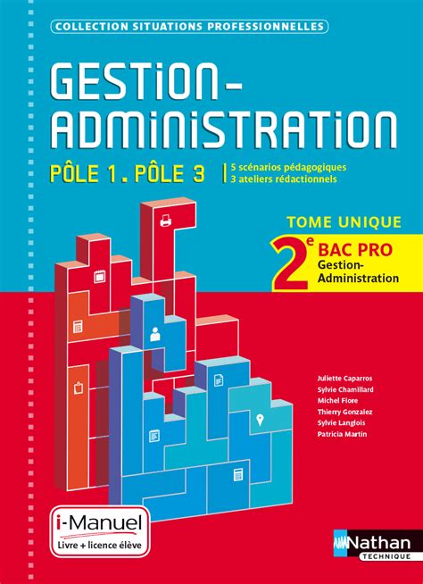 Gestion Administration Bac Pro Ga 2de Pôles 1 Et 3 Collection
