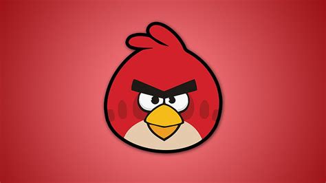 Hd Wallpaper Red Angry Bird Illustration Birds Angry Birds Video