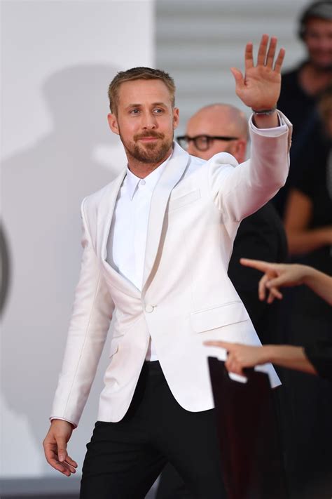 Ryan Gosling Promoting First Man Pictures Popsugar Celebrity Uk Photo 4