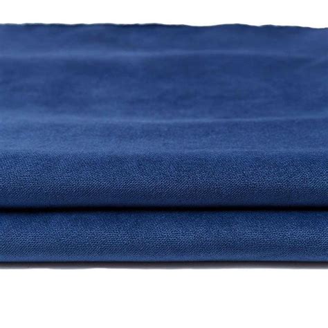 Mcalister Textiles Navy Blue Velvet Fabric