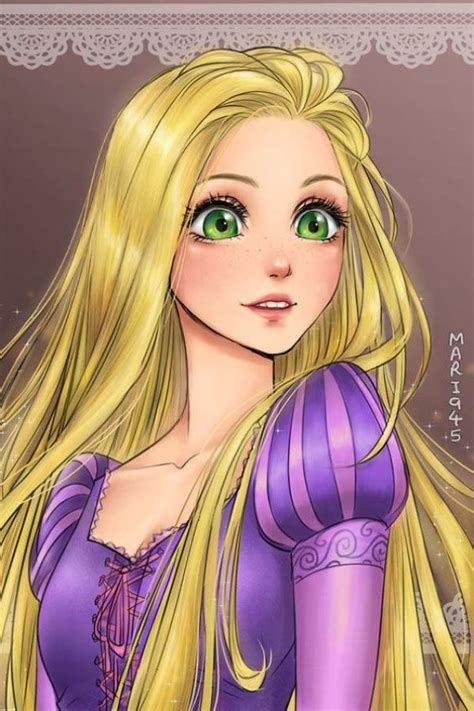 Rapunzel Anime Disney Princesas Princesas Disney Y Pricesas Disney