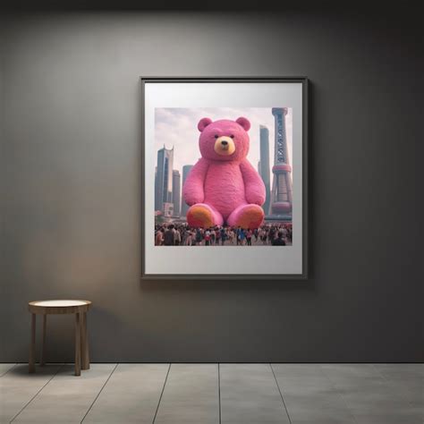 Giant Teddy Bear Pink Etsy