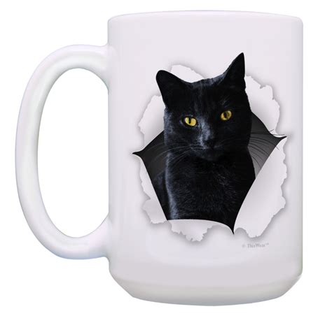 That adores every sort of festivity there is, but most especially we swoon for. Black Cat Coffee Mug Cat Face Mug Cat Novelty Gifts Cute ...