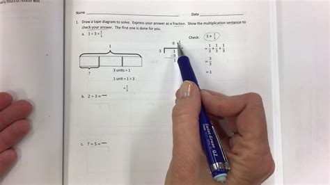 Eureka Math Grade 5 Module 4 Lesson 4 Problem Set Youtube