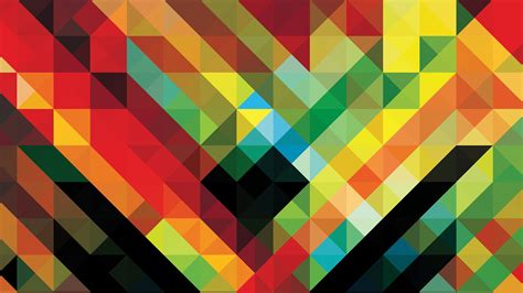 Africa Hitech Andy Gilmore Geometry Colorful Abstract Pattern