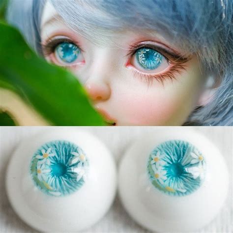 realistic resin doll eyes blue eyes for dolls accessories safety eyes bjd eyes for ball jointed