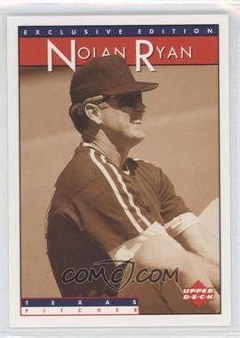 Browse our section of nolan ryan signed and unsigned autographed cards at www.sportsmemorabilia.com. 1995 Upper Deck Sonic/Coca-Cola Exclusive Edition #6 - Nolan Ryan - COMC Card Marketplace