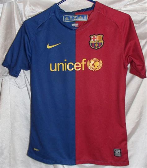 Lionel Messi Nike Barcelona Soccer Jersey Youth Size Medium Ebay