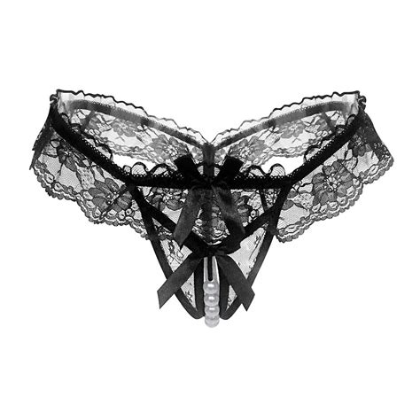 Lace Thongs For Women And G String Sexy Pearl T Back Woman Sexy Panties