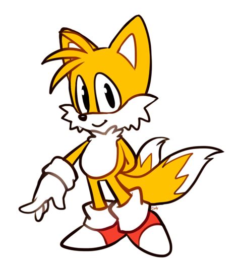 Classic Tails By Pukopop On Deviantart Sonic Art Guy Drawing Sonic