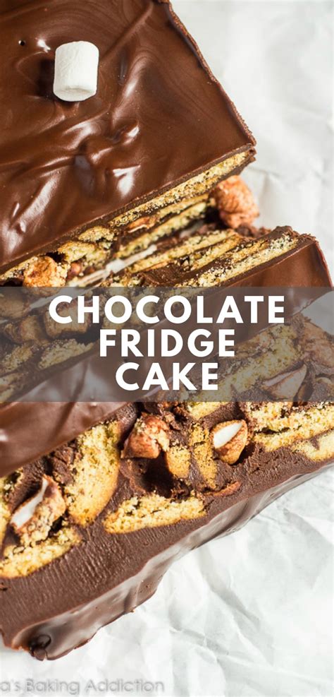 chocolate fridge cake marshas baking addiction