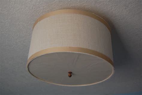 Ceiling Mounted Drum Shade Light Diy Desert Willow Lane