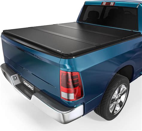 Oedro Hard Tri Fold Truck Bed Tonneau Cover Compatible With