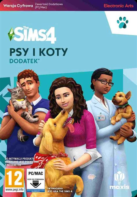 The Sims 4 Psy I Koty Pc Dodatek Kod Electonic Arts Polska