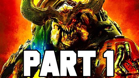 Doom Gameplay Walkthrough Part 1 Intromission 1 2 Hours Doom 4