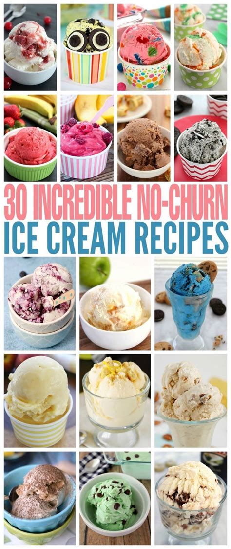 30 Incredible No Churn Ice Cream Recipes Ice Cream