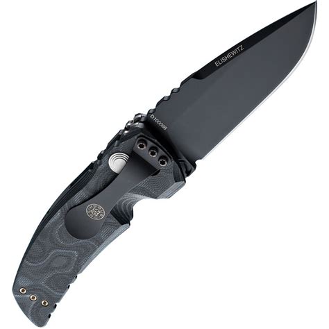 Hogue Ex A01 Button Lock Folding Automatic Knife 35 154cm Steel Drop