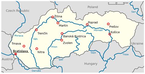 Detaillierte karte tschechien bietet detaillierte, unter anderem detaillierte karten verschiedener orte, einschließlich städte mit straßen. Datei:Slowakei Staedte und Fluesse.svg - Alemannische ...