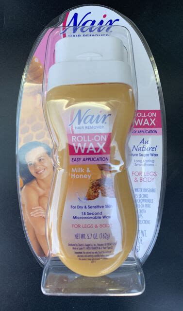 Nair Roll On Wax Milk And Honey Sugar Wax For Legs And Body 5 7oz Discontinued Ebay