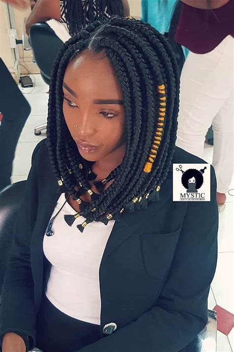 23 Unique Bob Box Braids To Try Yourself Stayglam Stayglam