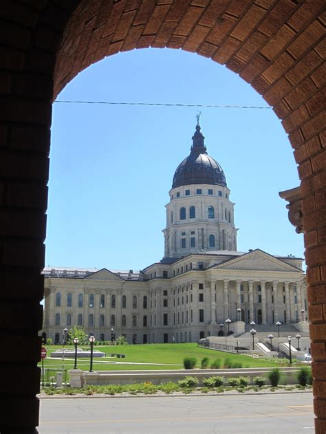 Souvenir Chronicles Topeka Kansas State Capitol Building