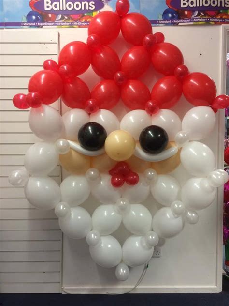Berkshire Balloons — An Air Filled Large Santa Claus Arrangement