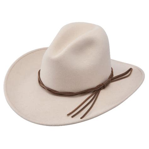 Stetson Gus Outdoor Western Crushable Wool Hat Silverbelly