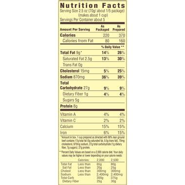 35 Velveeta Macaroni And Cheese Nutrition Label - Labels ...