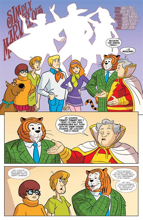 Scooby Doo Team Up 16 5 Page Preview And Cover Released By Dc Comics