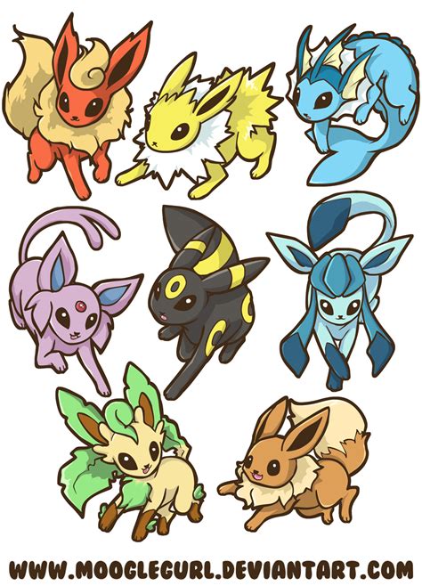 48 Cute Eevee Evolutions Wallpaper Wallpapersafari