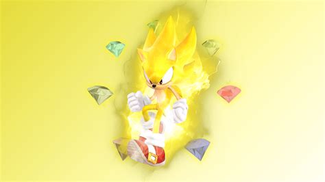 Free Download Super Sonic Wallpaper By Glench 1920x1080 For Your
