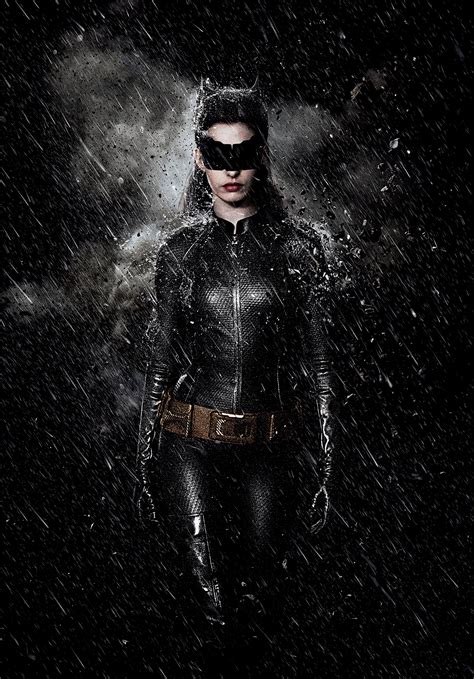 Batman The Dark Knight Rises Catwoman Movie Poster Batman The Dark