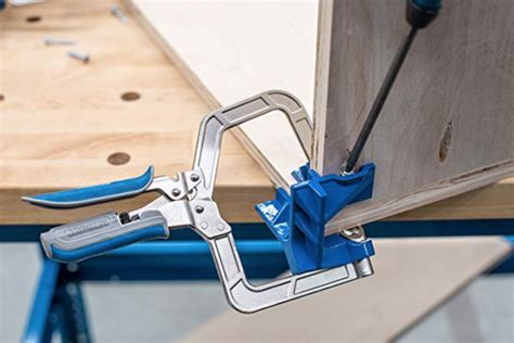 Quick Corner Clamp With The Wave Pocket Hole Joinery Pocket Hole