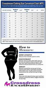  To Female Size Conversion Chart
