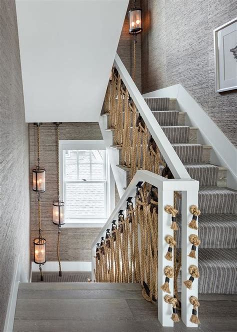 Where to buy thick rope. Stunning cottage staircase will surely give you something ...