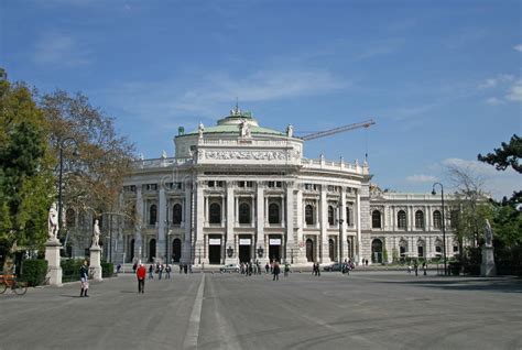 Burgtheater Histórico Teatro De La Corte Imperial En Viena Austria