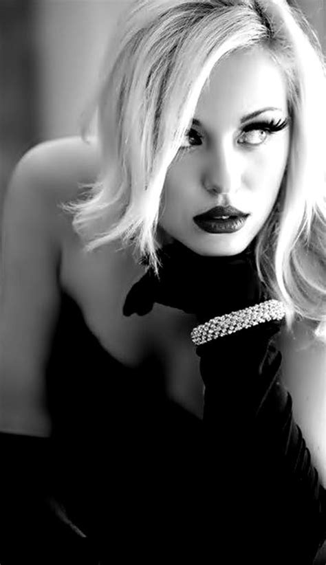 Black And White My Favorite Photo Glamour Beauty Women
