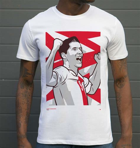 T Shirt Lewandowski Robert Lewandowski Maillot Bayern Grafitee Maillot Bayern Robert