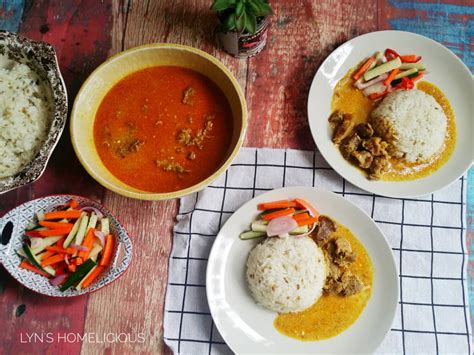 Gulai nasi dagang_ resepi mama_ cara2 buat gulai nasi dagang sedap, kuah pecah minyak. Easy Nasi Dagang With Gulai Daging Recipe - LYN'S HOMELICIOUS