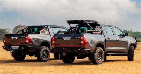 This Modified Toyota Hilux Pair From Bimbra 4x4 Gets Heavy Duty Mods