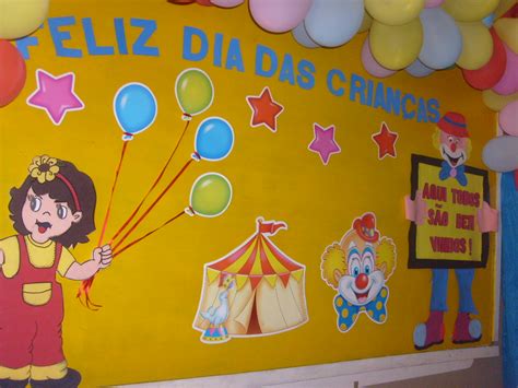 Painel E Mural Para O Dia Das Crianças Modelo 7 — SÓ Escola