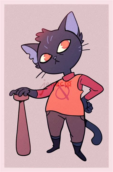 Its Nitw Season So Heres My Cat Daughter 🐱 Night In The Wood Furry Art Character Design