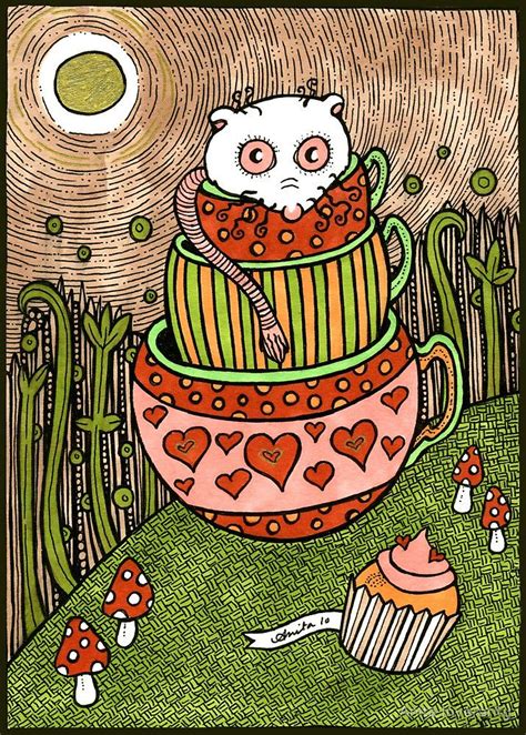 Dormouse By Anita Inverarity Alice In Wonderland Illustrations