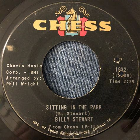 Billy Stewart Sitting In The Park Once Again 1965 Vinyl Discogs