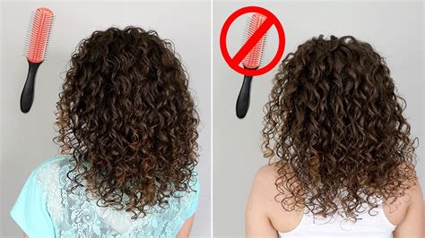 Styling Curly Hair With Denman Brush Curly Hair Style