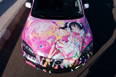 Itasha Anime Car Show Where Cars And Anime Meet San Japan
