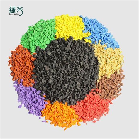 China Playground Epdm Rubber Granules Wet Pour Floor 1 3mm China